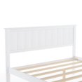 thumbnail image 4 of HomeRoots White Solid and Manufactured Wood Full Bed, 4 of 8