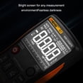 thumbnail image 3 of ANENG Q1 Digital Multimeter Tester Current Diode Professional Meter Electronic Battery Operated Circuit Detector with Bracket Orange, 3 of 7