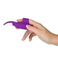 thumbnail image 4 of Powerbullet Teasing Tongue Finger Vibrator, Purple, 4 of 7