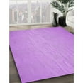 thumbnail image 2 of Ahgly Company Indoor Round Patterned Violet Purple Area Rugs, 3' Round, 2 of 6
