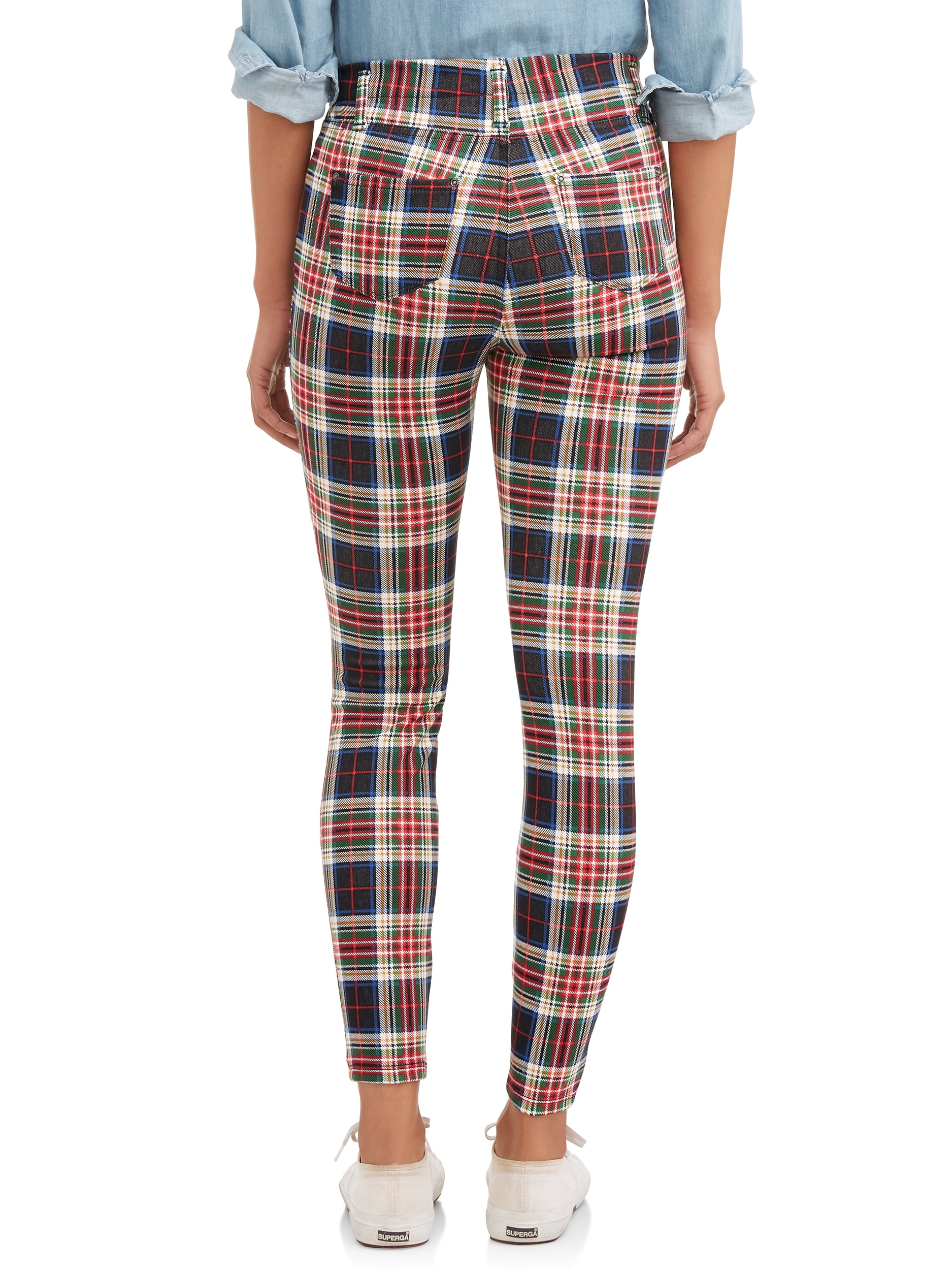 Time and Tru Women's Soft Knit Print Jeggings