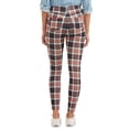 thumbnail image 4 of Time and Tru Women's Soft Knit Print Jeggings, 4 of 5