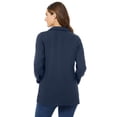 thumbnail image 2 of Woman Within Plus Size Knit Blazer Oversized Work & Casual, 2 of 6