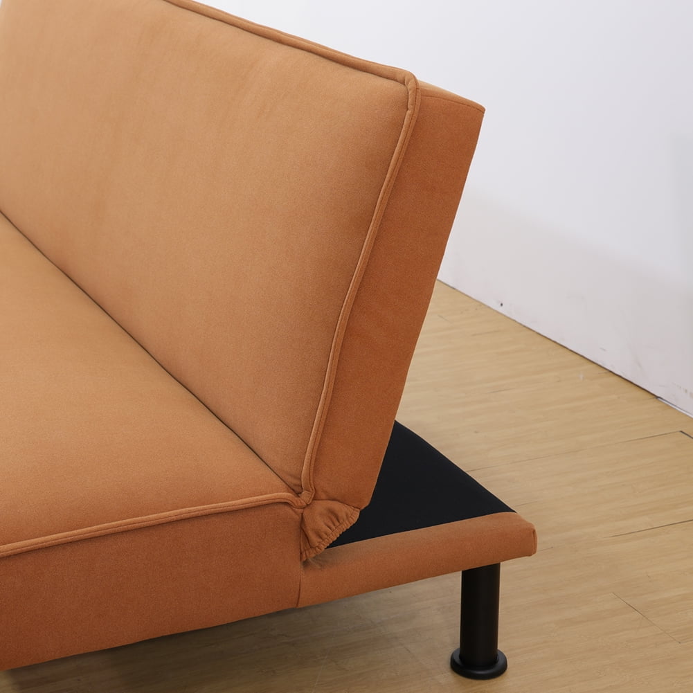 Kadyn Futon Sofa Bed, Convertible Futon for Living Room, Futon Sleeper Sofa, Light Coffee Kadyn Futon Sofa Bed, Convertible Futon for Living Room, Futon Sleeper Sofa, Light Coffee