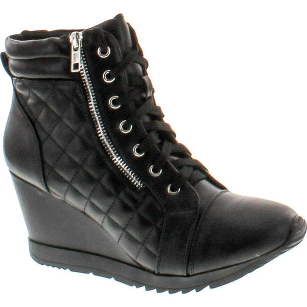 sneaker bootie wedge
