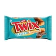 thumbnail image 3 of Twix Salted Caramel & Milk Chocolate Fingers Biscuit Snack Bars Multipack 9 x 20g, British Import (Pack of 3), 3 of 3