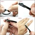 thumbnail image 2 of DESIGNICE 2026 New Ring Sizer Measuring Set Ring Measurement Tool Ring Size Measure Finger Gauge Ring Sizing Kit Usa Sizes 1-17 (1Bk+1Wt) for Jewelry,Diy,Crafts,Retail,Home Use, 2 of 5
