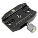 thumbnail image 4 of Abrazadera CA para trípode CUTICAT aleación de aluminio con 2x nivel de burbuja adaptador de montaje ligera para proyector videocámara cámara 90 mm con base Abrazadera de placa de liberación rápida, 4 of 7