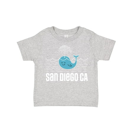 

Inktastic San Diego California Whale Gift Toddler Boy or Toddler Girl T-Shirt