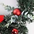 thumbnail image 5 of Christmas Wreath  Christmas Hanging Wreath with Battery Operated Outdoor Christmas Lights for Christmas Decorations Outdoor  with Christmas Wreath Hanger-Multi size, 5 of 5