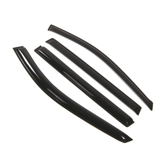 TuningPros Outside Mount Window Visor Deflector Smoke Tinted 4 Pcs Set For 2007-2010 Hyundai Entourage