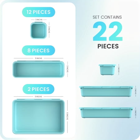 22/58/69pcs Tool Box Organizer & Storage Tray Divider for Rolling Tool Chest Drawer Cabinet Workbench Small Parts Hardware Garage 22/58/69pcs Tool Box Organizer & Storage Tray Divider for Rolling Tool Chest Drawer Cabinet Workbench Small Parts Hardware Garage