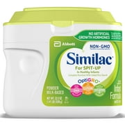 Similac For Spit-Up, Easy-to-Digest Infant Formula, Reduces Frequency of Spit-Up, Supports Brain & Eye Development, Non-GMO, Powder, 22.5-oz Tub