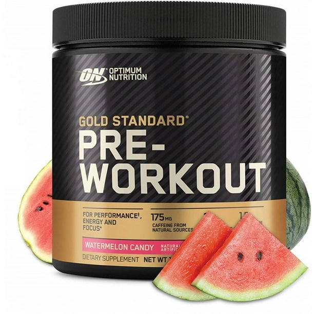 Optimum Nutrition Gold Standard Pre Workout Powder Watermelon 30 Servings Walmart Com