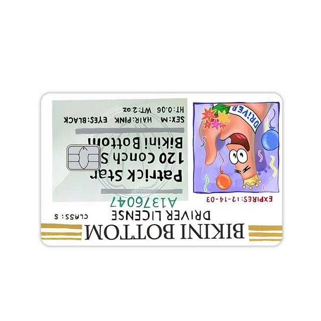 Anime Diy Sponge-Bob Patrick Star Squidward Tentacles Cartoon Credit Card Skin Stickers for Bank Debit Card Metro Card Film Skin