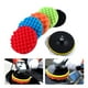 thumbnail image 4 of Paquete de 8 almohadillas para pulir automóviles, juego de discos de pulido autoadhesivos para encerado de automóviles, pulido de muebles, ruedas de limpieza reutilizables de 5 pulgadas seitruly TO001030-03, 4 of 7