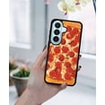 thumbnail image 5 of WIRESTER Shockproof Soft Rubber Cover Case for Samsung Galaxy S26 6.3" 2026, Pepperoni Pizza, 5 of 5