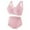 Pinks, variant on Sleeping Bras Women Padded Bra Feature V-Neck Nursing Bra Style W-320 Red 46