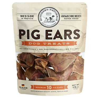 Butcher’s Naturals Pig Ears Treats for Dogs, 10 pieces
