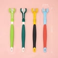 thumbnail image 5 of IC 5pcs Three Head Pet Toothbrush Dog Cat Cleaner, 5 of 5