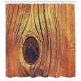 thumbnail image 3 of Ambesonne Rustic Shower Curtain, Aged Wooden Texture, 69"Wx75"L, Brown, 3 of 3