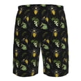 thumbnail image 6 of Naloa Bee Floral Men's Beach Shorts, Surfing shorts, Swim trunks, Quick Dry Swim Trunks for Surfing Beach Fun - XX-Large, 6 of 9