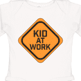 thumbnail image 4 of Inktastic Kid at Work construction sign Boys or Girls Long Sleeve Baby Bodysuit, 4 of 5