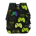 thumbnail image 2 of Bright Joysticks Gaming Child School Backpack For Boys Girls，15.7 in F Cool  Kids Rucksack Book Bag For Elementary Junior High School College Hiking，Mochila Para Niños Age 3-10, 2 of 6