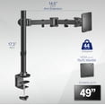 thumbnail image 4 of VIVO Single Ultrawide Monitor Desk Mount Stand for Computer Screens up to 49", 4 of 8