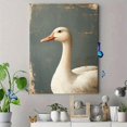 thumbnail image 4 of Qisvanset Framed Canvas Wall Art 12x16 Inch Goose Coquette Apartment Nursery Trendy Decor, 4 of 5