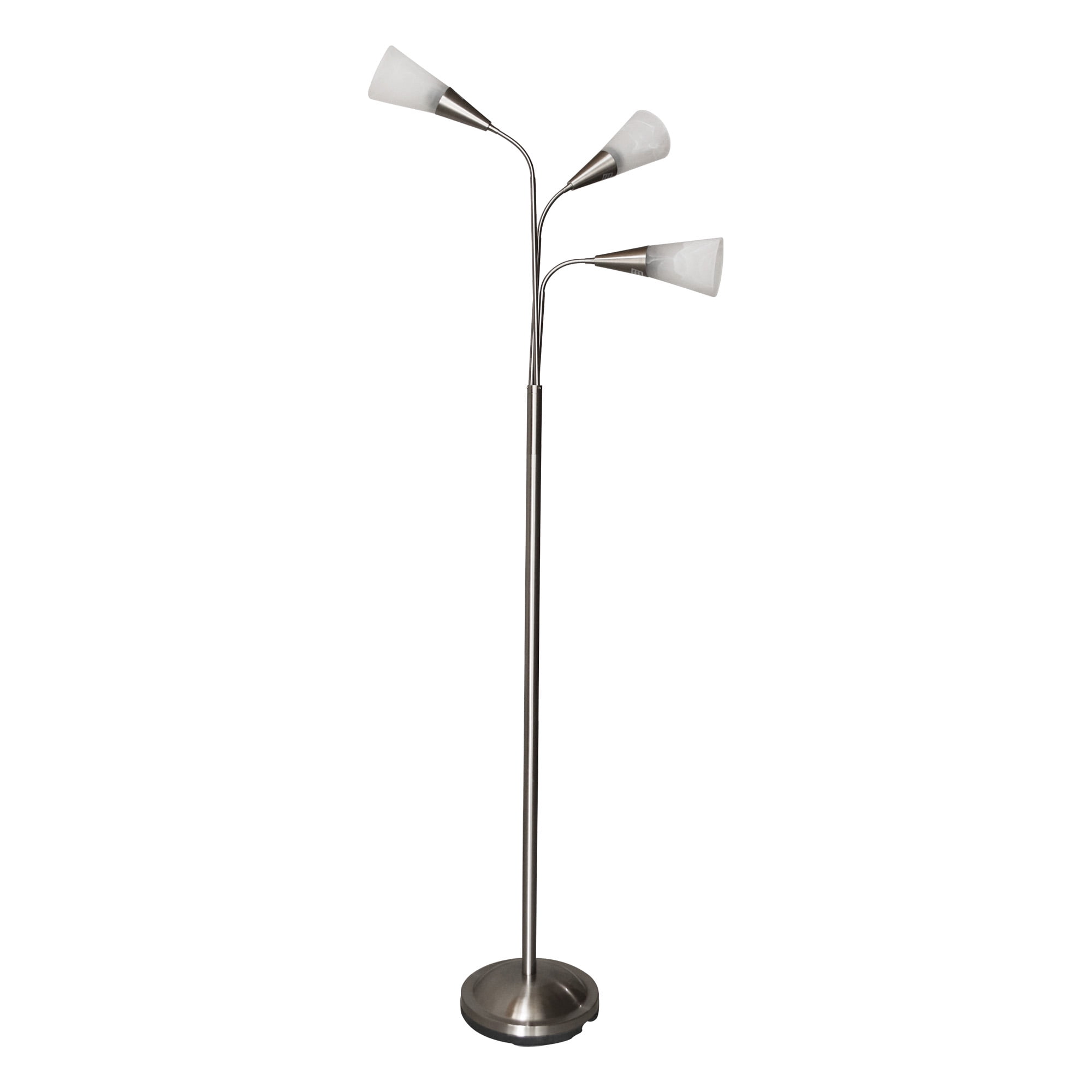 Abble 65" 3 Floor Lamp With Adjustable Lights
