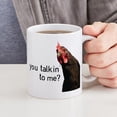 thumbnail image 4 of CafePress - Funny Attitude Chicken Mug - 11 oz Ceramic Mug - Novelty Coffee Tea Cup, 4 of 4