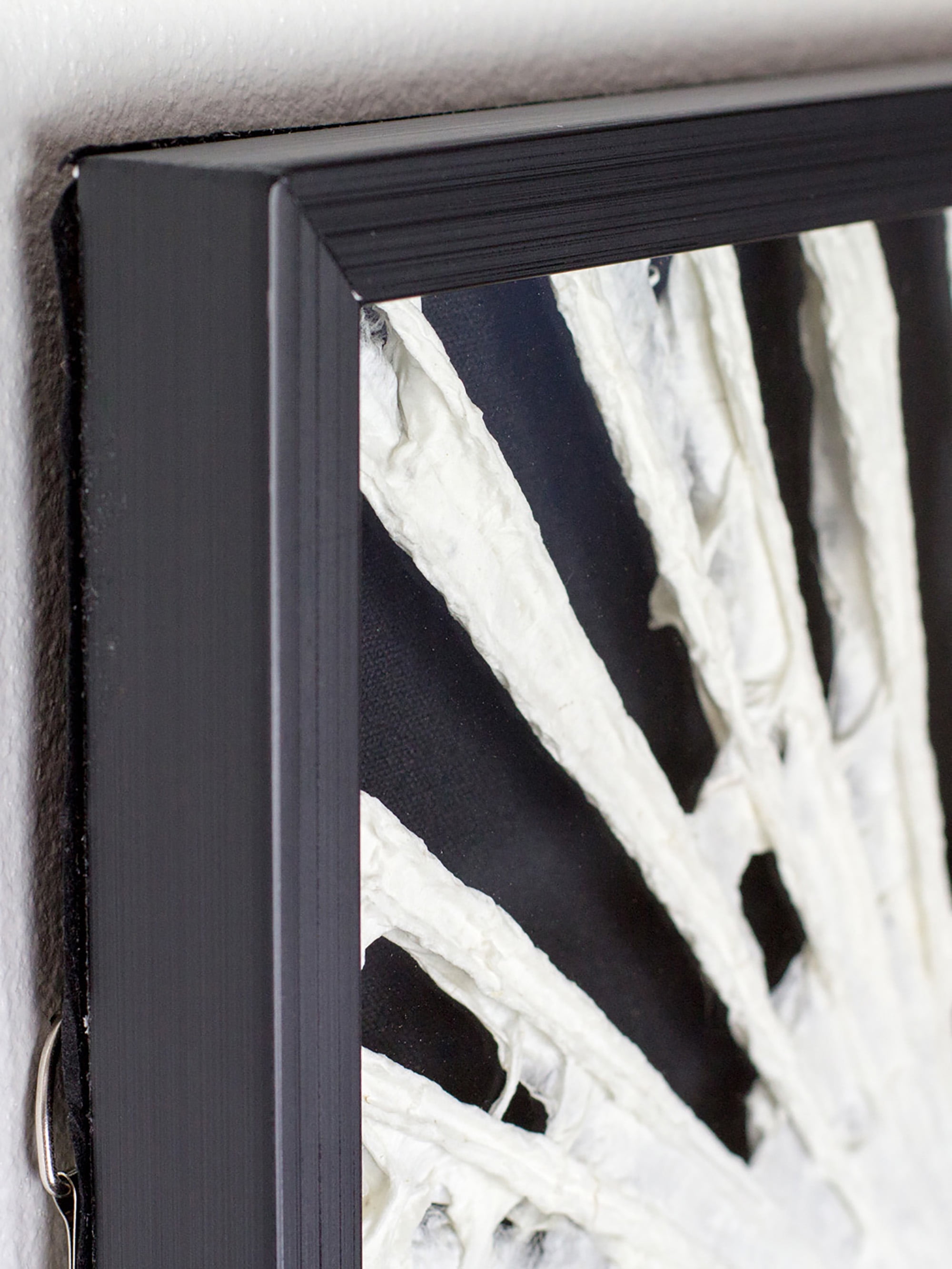 White Burst Paper Art