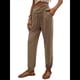 thumbnail image 2 of Pantalones Deportivos de Yoga para Mujer, Holgados, Tipo Harén, para Hacer Ejercicio, Informales, Cómodos, con Bolsillos Caqui XXL, 2 of 7