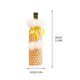 thumbnail image 3 of Fiudx Ofertas De La Semana Decoraciones Navideñas, Juego De Botellas De Vino Con Lentejuelas Navideñas, Juego De Vino De Racimos De Felpa, Vestido De Mesa, 3 of 5