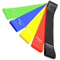 thumbnail image 3 of Resistance Loop Exercise Bands Exercise Bands for Home Fitness, Stretching, Strength Training, Physical Therapy,Elastic Workout Bands for Women Men Kids Set of 5, 3 of 7