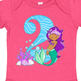 thumbnail image 4 of Inktastic Second Birthday Mermaid Girls Baby Bodysuit, 4 of 5