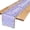 Light Purple, variant on Happy Birthday Table Runner Birthday Centerpieces for Tables Birthday Party Sign Polka Dots Table Decoration