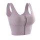 thumbnail image 2 of con cremallera frontal para mujer, cómodo acolchado, XL violeta claro Hugo Sujetadores deportivos para mujer, 2 of 10