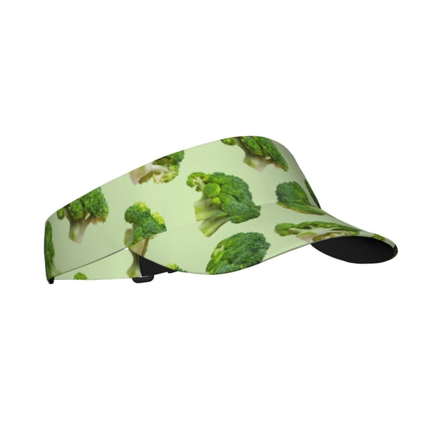Balery Broccoli 3 Gorra deportiva con visera ajustable para mujer y hombre (talla única)