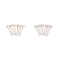 thumbnail image 4 of Eigraketly 6pcs Guitar Bridge String End Guitars Plastic Color Spare Nuts Part Nails Solid Music Peg Instrument Replacing Saddle Parts Como se muestra 2piezas Eigraketly CBP441727, 4 of 6