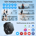 thumbnail image 4 of Reloj Smartwatch 2.01'' Reloj Inteligente Bluetooth Llamada negro, 4 of 5