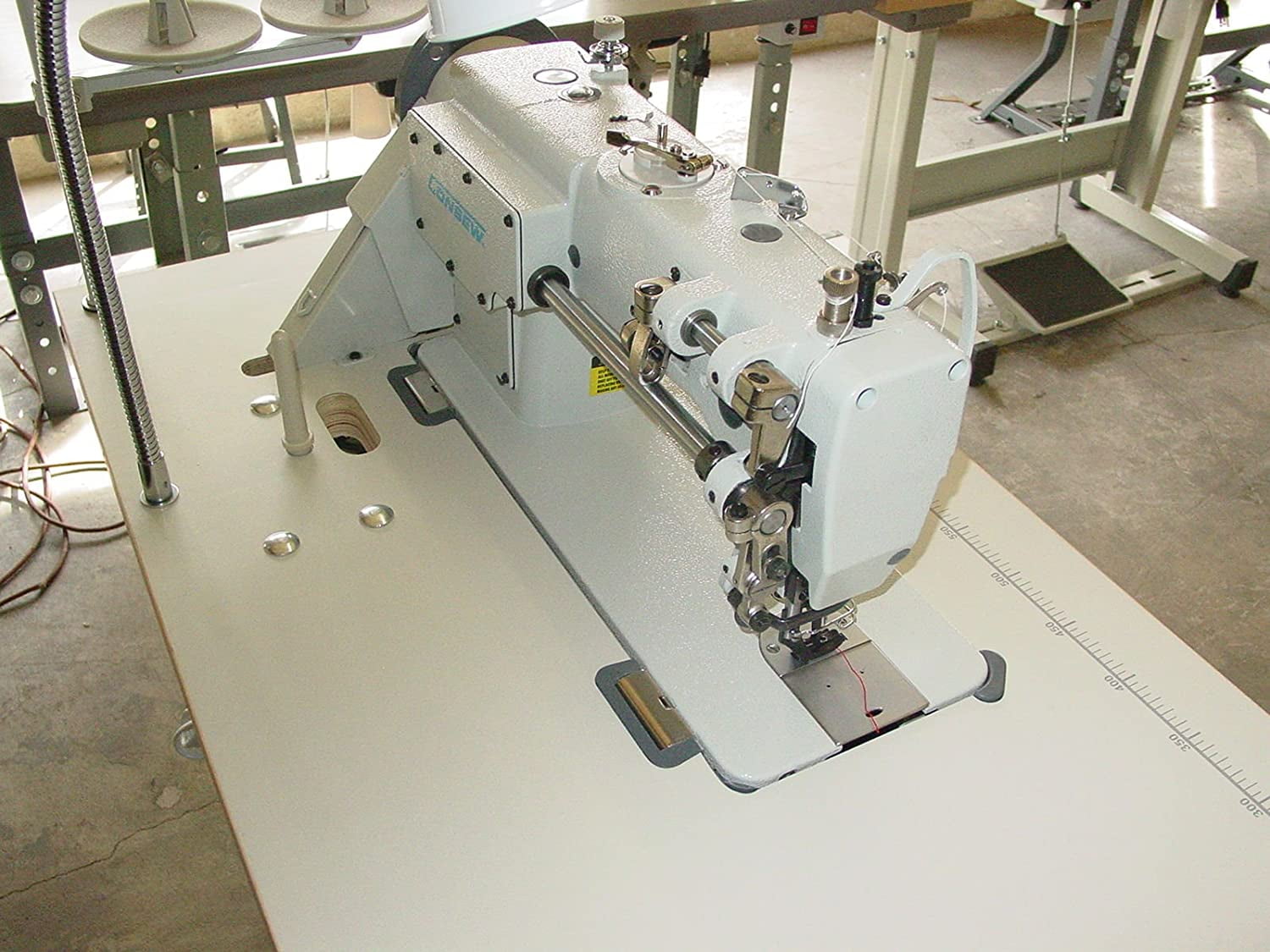 Consew P1206RB Needle Feed Industrial Sewing Machine with Table