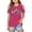 Hot Pink, variant on Shirts for Girls 10-12 Trending Children Kids Girls Short Sleeve Cold Shoulder T Shirts Kids Summer Oversized Tops Casual Crewneck Basic Tees Pink Size 7-8 Years