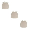 thumbnail image 4 of Guardoinrt Chair Cushion Pads Made With Polyester And Flax For Easy Cleaning And Durability Easy To Clean Chair Cushions Chair Pads beige 3Set, 4 of 6