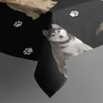 thumbnail image 3 of Dog Breeds Rectangle Tablecloth 60"x84",Waterproof Polyester Rectangle Table Cloth, Wipeable Spillproof Polyester Tablecloth for Dining, Camping, Indoor and Outdoor, 3 of 5