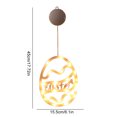 thumbnail image 4 of Ventana Conejito Pascua Que Funciona Con Funcionamiento para La (colorido), 4 of 4