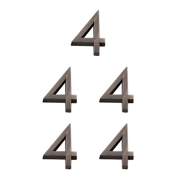 Letrero de Número de puerta Advancent plástico ABS 3D para Oficina Hotel