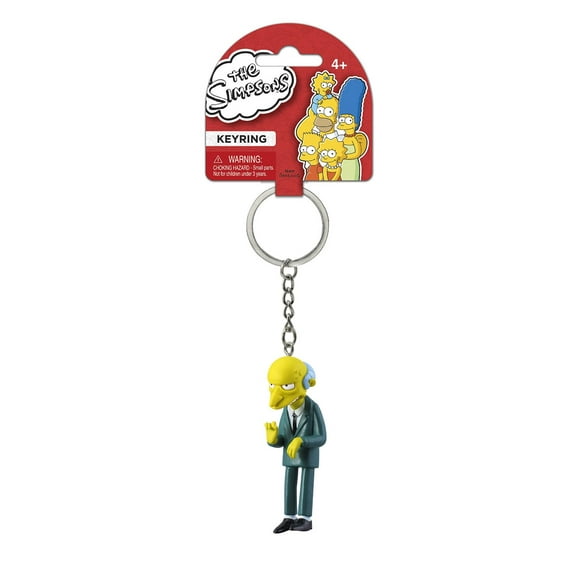 The Simpsons PVC Figural Key Ring: "Montgomery"
