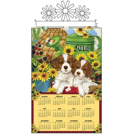 Design Works™ Puppies Calendar Felt & Sequin Kit